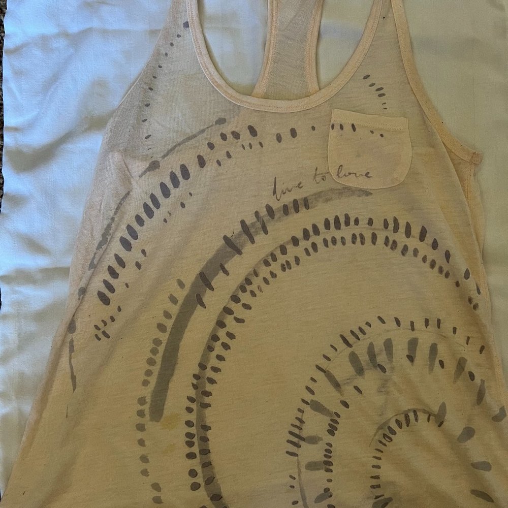 Womens Pink Small American Eagle Tank top